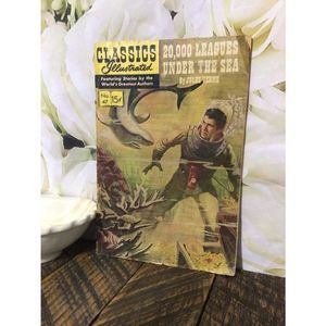 May 1949 Classics Illustrated Comic Book “20,000 League’s Under The Sea”